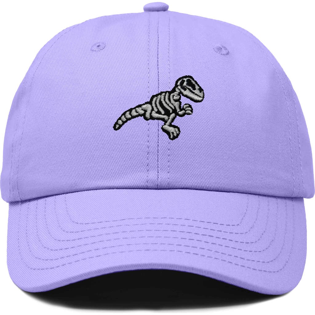 Dalix Fossil Embroidered Outdoor Hat In Lavender
