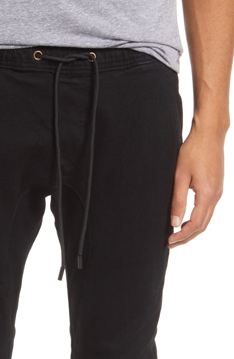 KUWALLA Stretch Cotton Blend Denim Joggers, Alternate, color, 