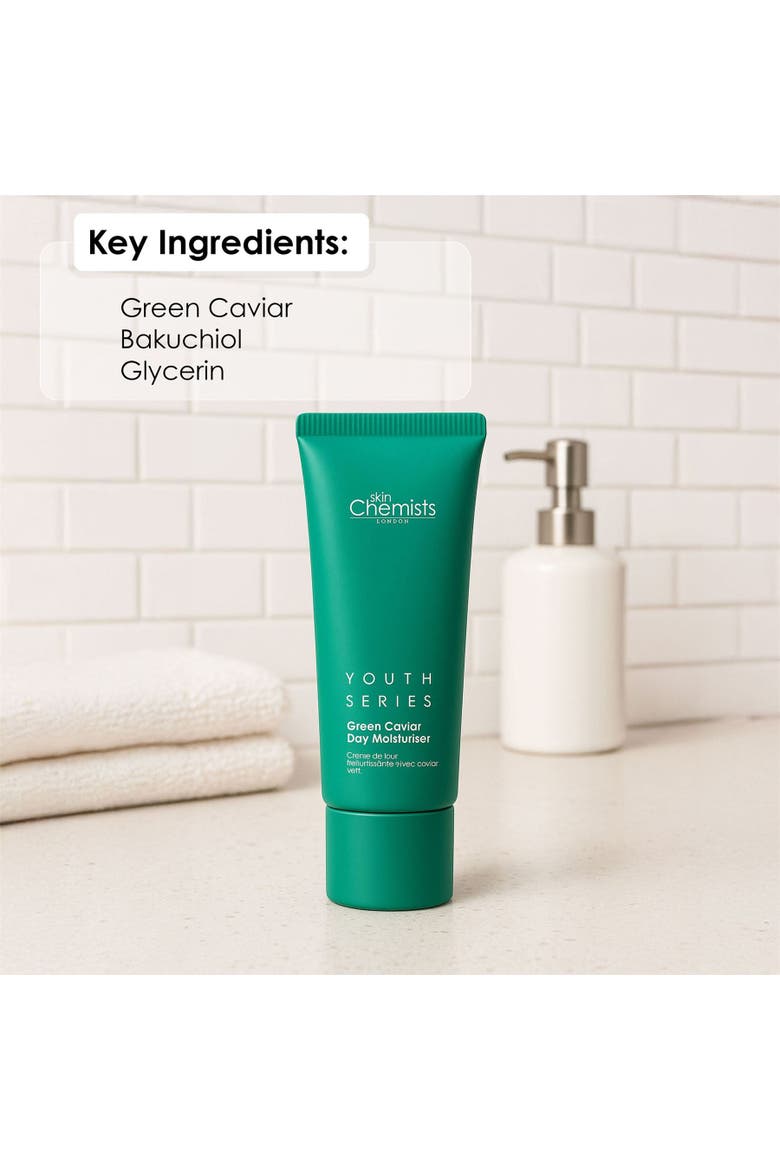 Green Caviar Day Cream 50ml for Fine Lines & Wrinkles, Anti-Aging, Alternate, color, White