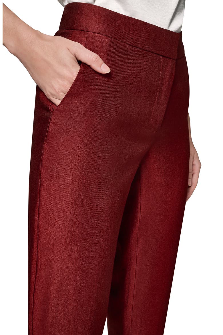 Slim Leg Ankle Pants, Alternate, color, SUNBAKED