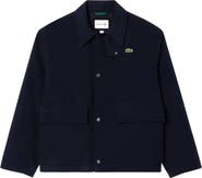 Lacoste Water Resistant Utility Jacket