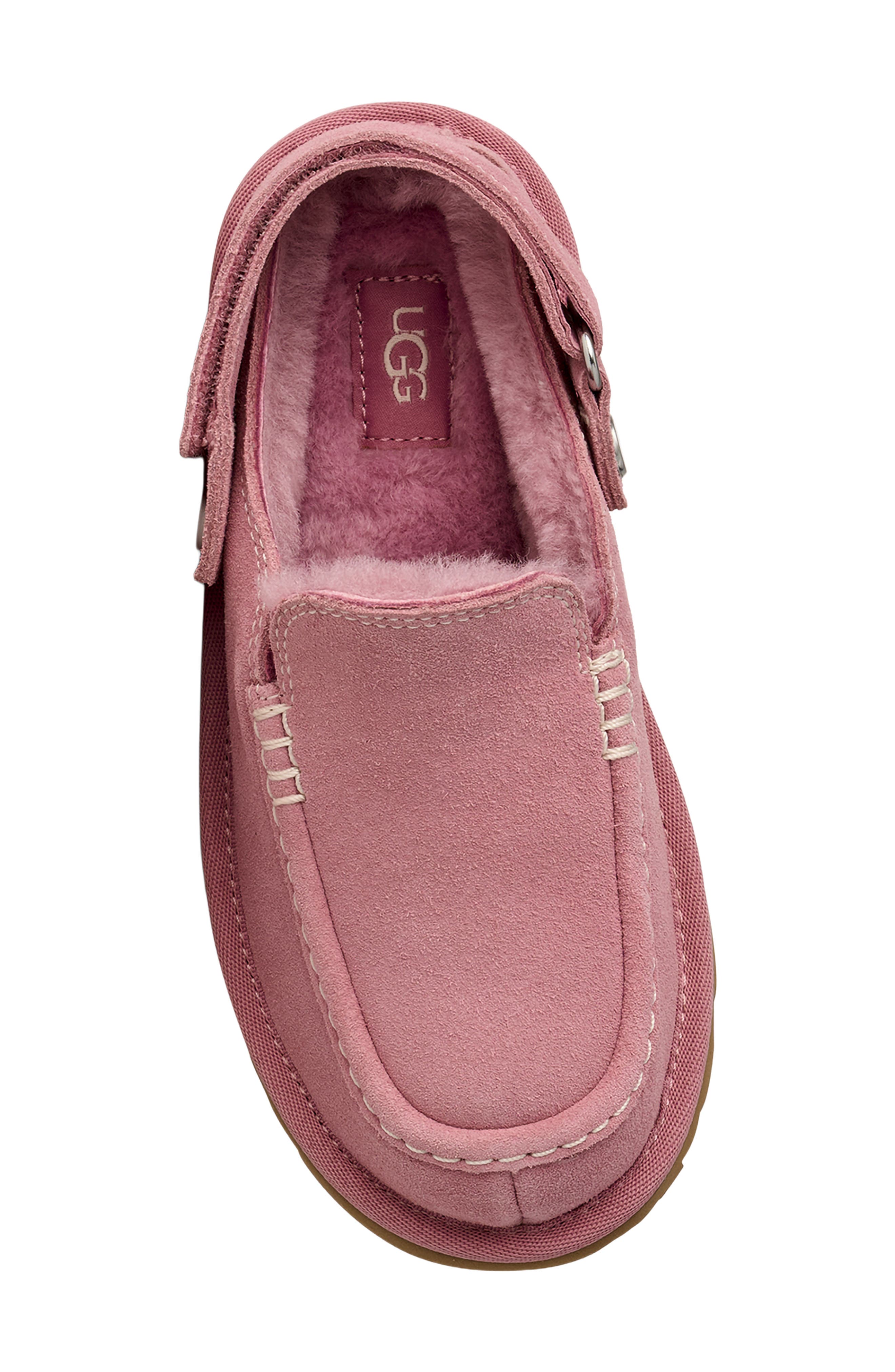 Kids' Goldenstar Evelina Genuine Sheepskin Lined Clog, Alternate, color, DUSTY ORCHID