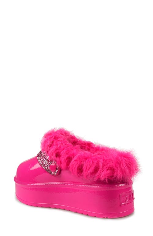 ARTISAN CRAFTED BY ZIGI ARTISAN CRAFTED BY ZIGI SHERIDAN FAUX FUR PLATFORM SLIPPER 