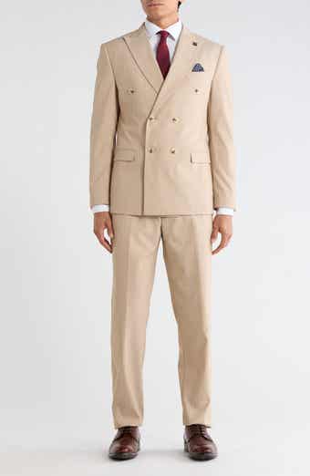 Pinstripe Double Breasted Suit