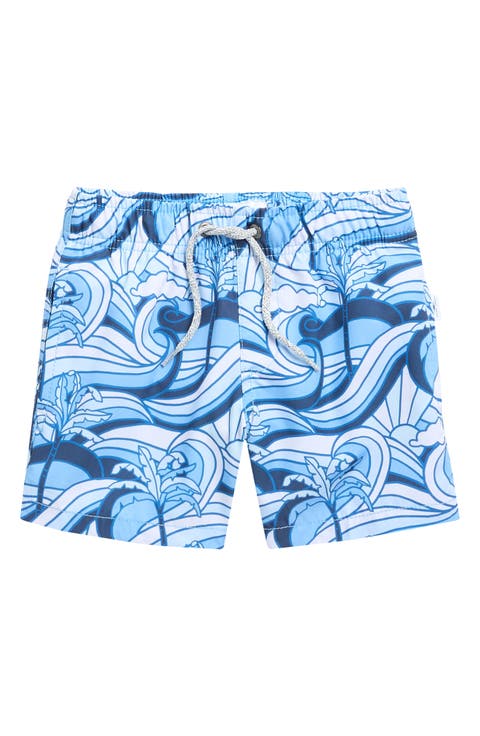Kids' 4-Way Stretch Volley Swim Trunks (Little Kid & Big Kid)