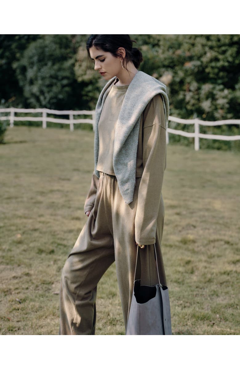 JUANA Aera Pull-on Pants, Alternate, color, Olive