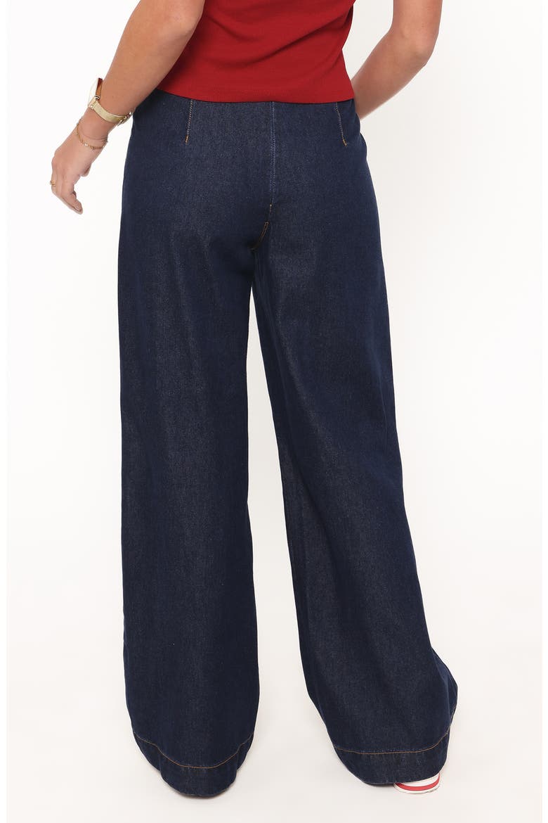 Evandra High Waist Straight Leg Jeans, Alternate, color, INDIGO