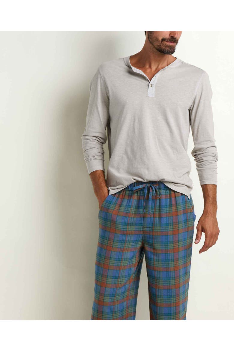 Men's Shuteye Pant, Alternate, color, Dark Roast Tonal Madras
