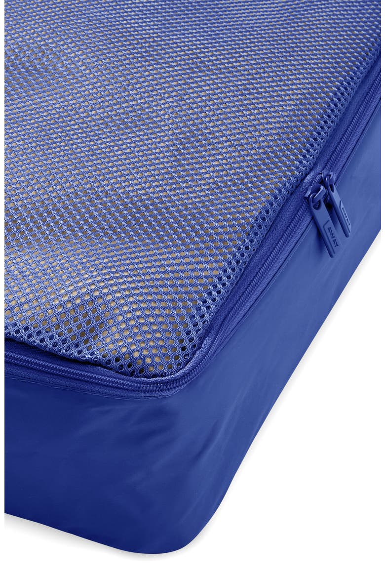 Set of 4 Assorted Packing Cubes (Nordstrom Exclusive), Alternate, color, WAVE BLUE