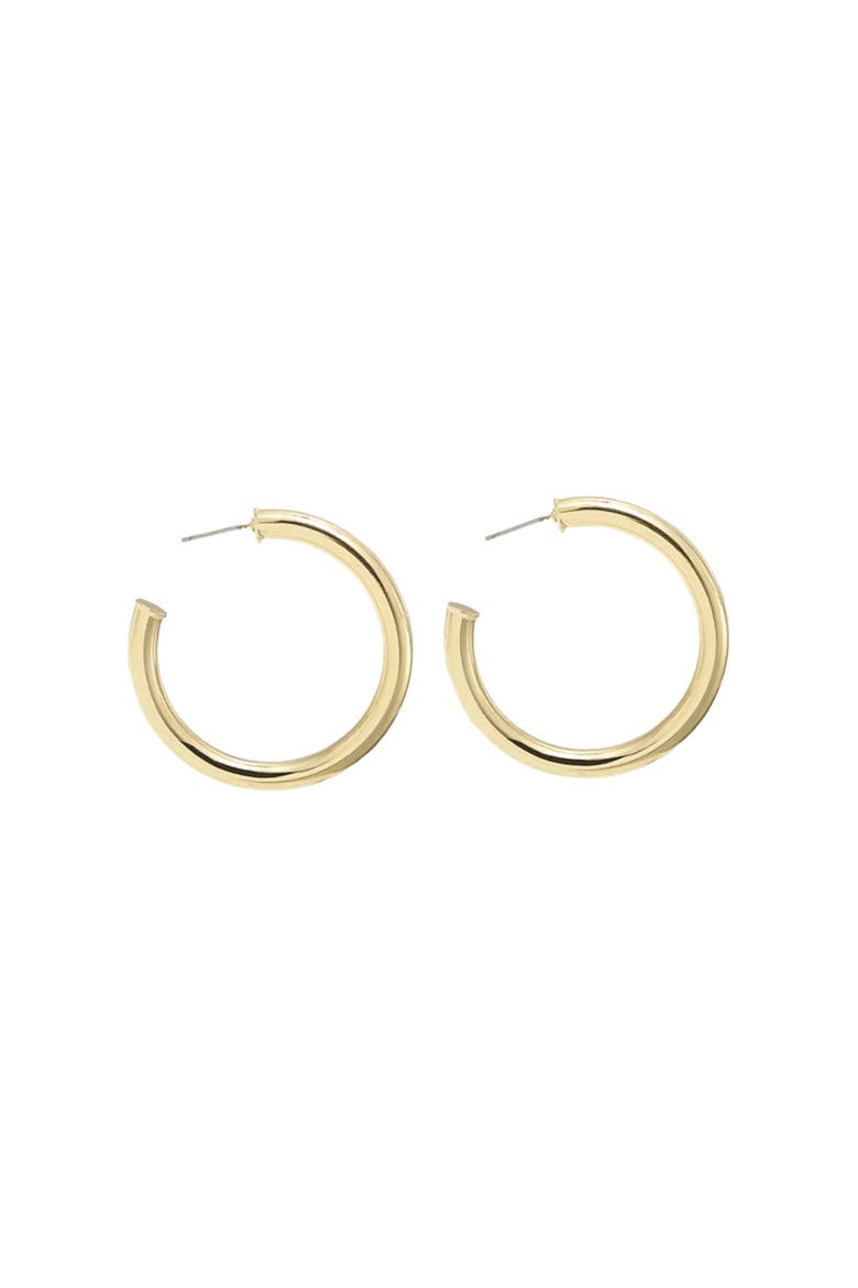 Bold and Beautiful Hoop Earrings, Main, color, Gold