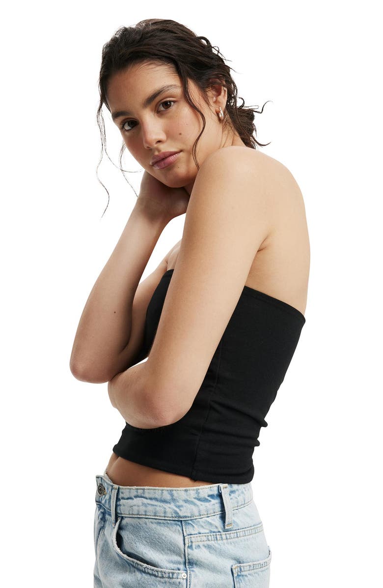 Cotton On Women's All Day Tube Top, Alternate, color, Black