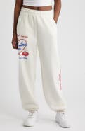 THE MAYFAIR GROUP Self Love Club Oversize Fleece Graphic Sweatpants
