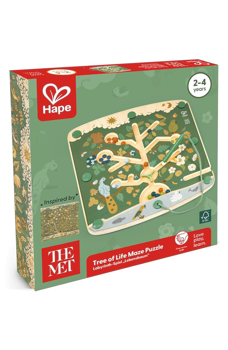 Hape Tree of Life Maze Puzzle, Alternate, color,