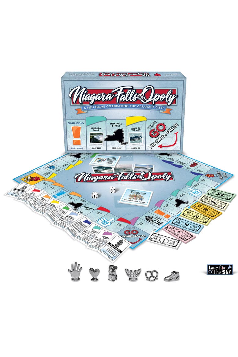 Niagara Fallsopoly Monopoly Board Game, Alternate, color, Multicolored