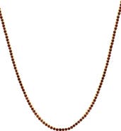 EFFY 14K Yellow Gold ,Garnet Necklace