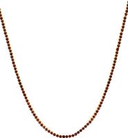 EFFY 14K Yellow Gold ,Garnet Necklace