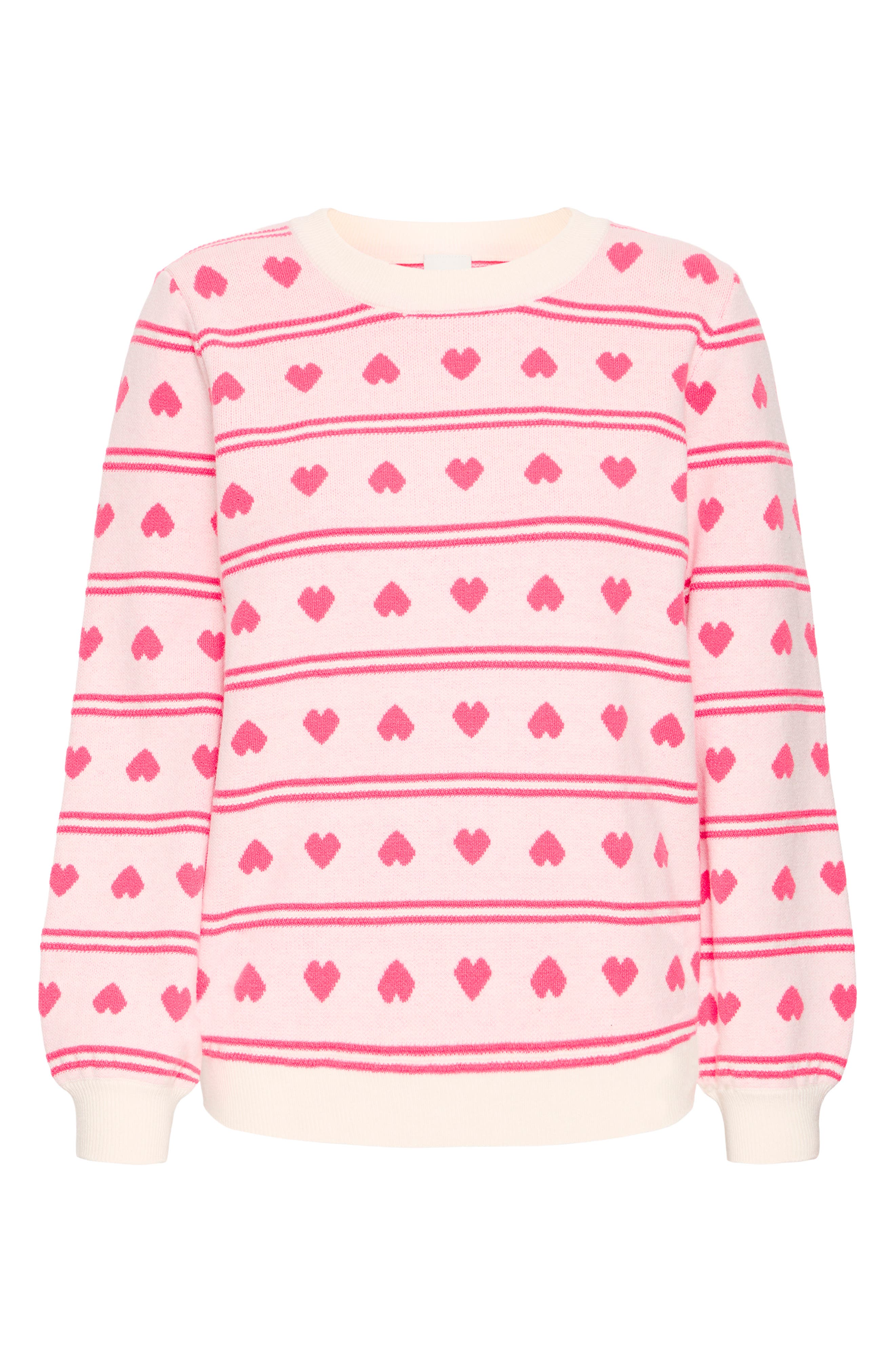 Ihbrielle Jacquard Heart Sweater - image 2