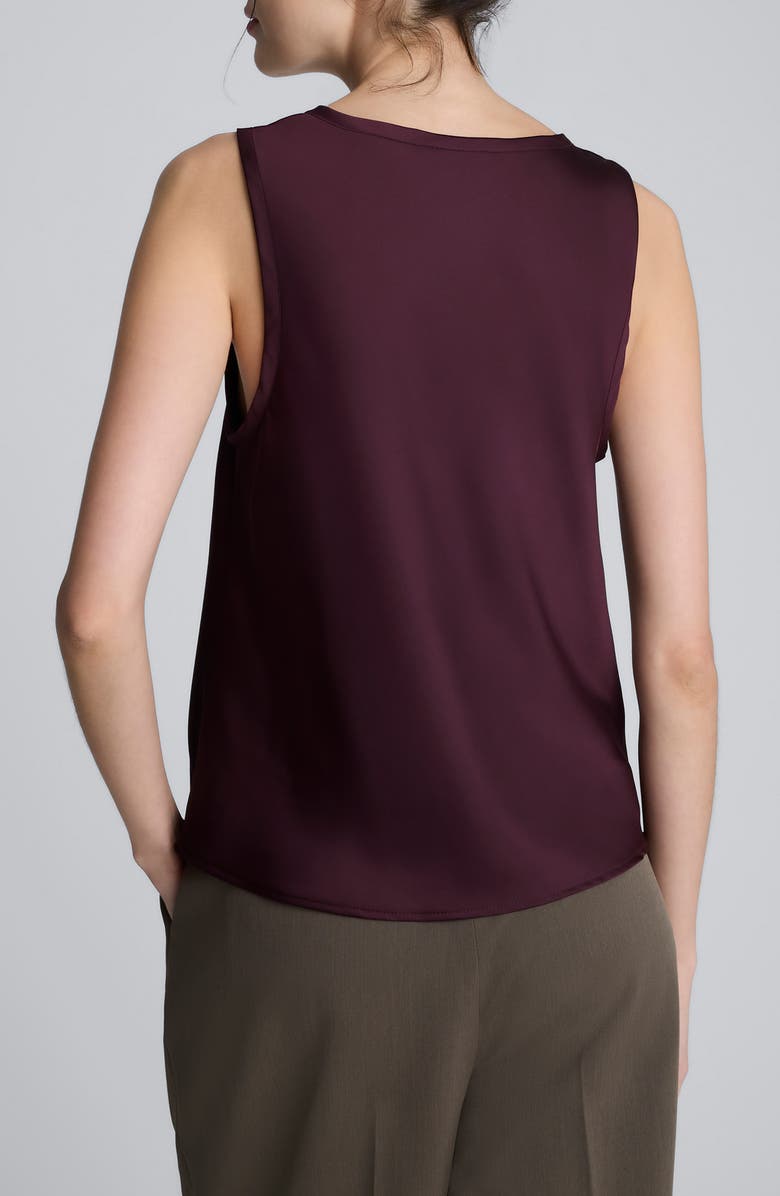 Kenneth Cole Scoop Neck Tank, Alternate, color, Dark Aubergine
