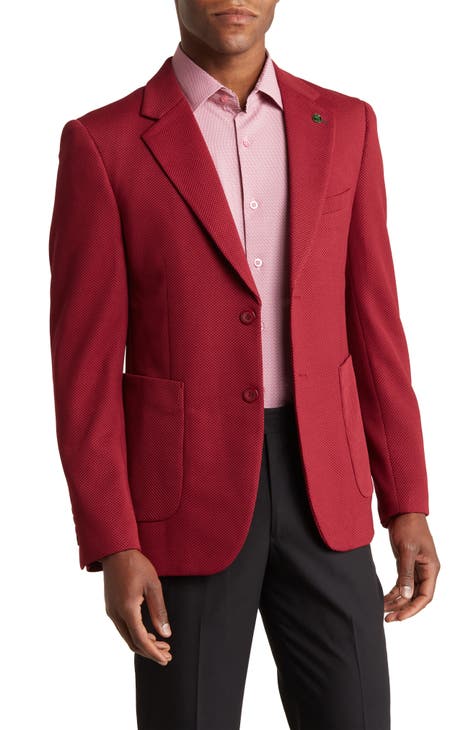 Performance Two-Button Waffle Sport Coat