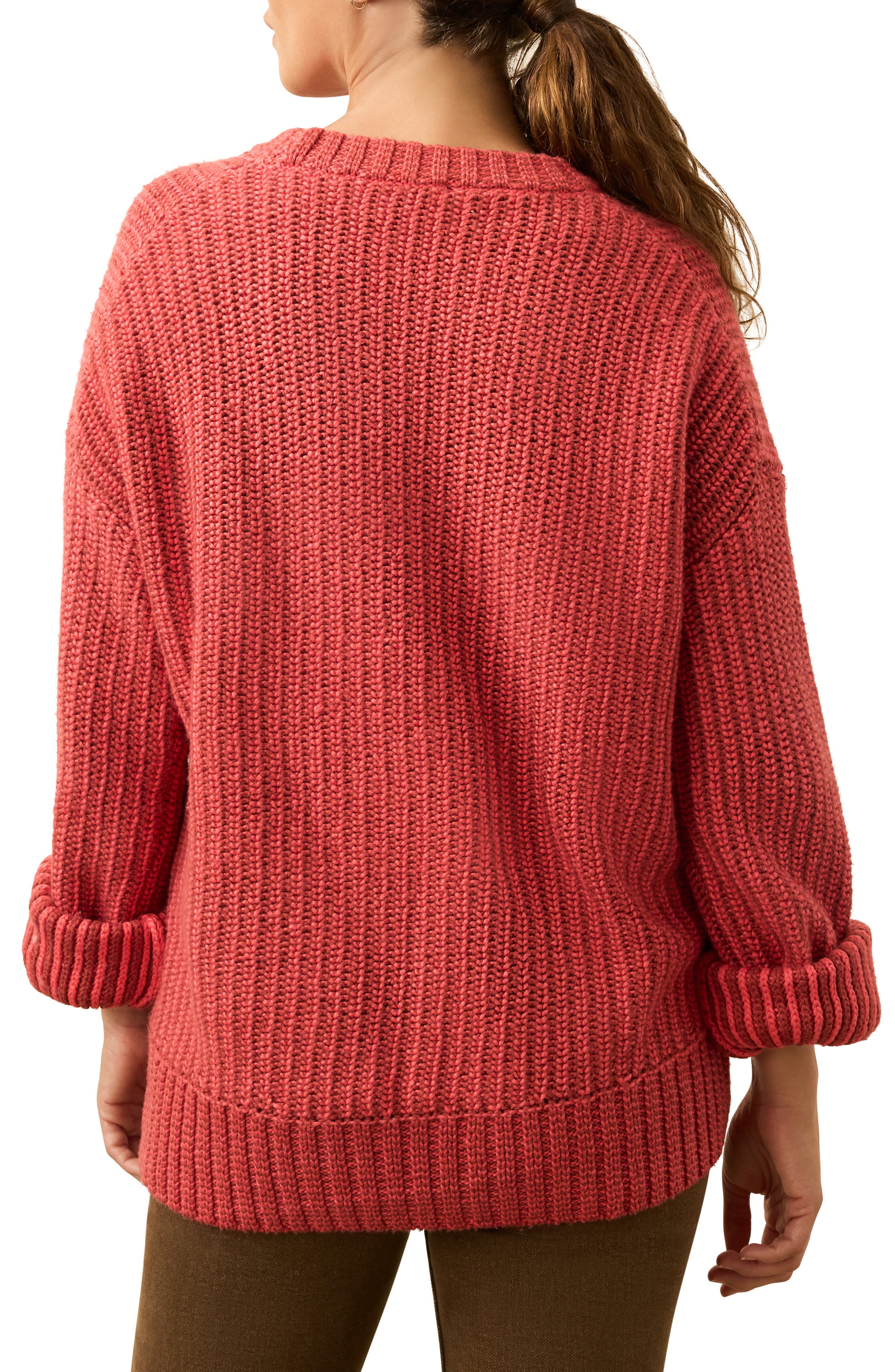 Heirloom Organic Cotton Blend Crewneck Sweater - image 2