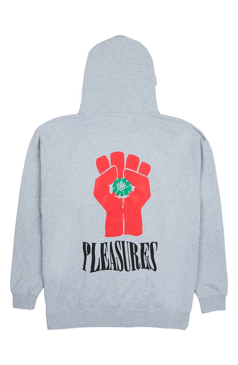 PLEASURES HST Graphic Zip Hoodie, Alternate, color, 