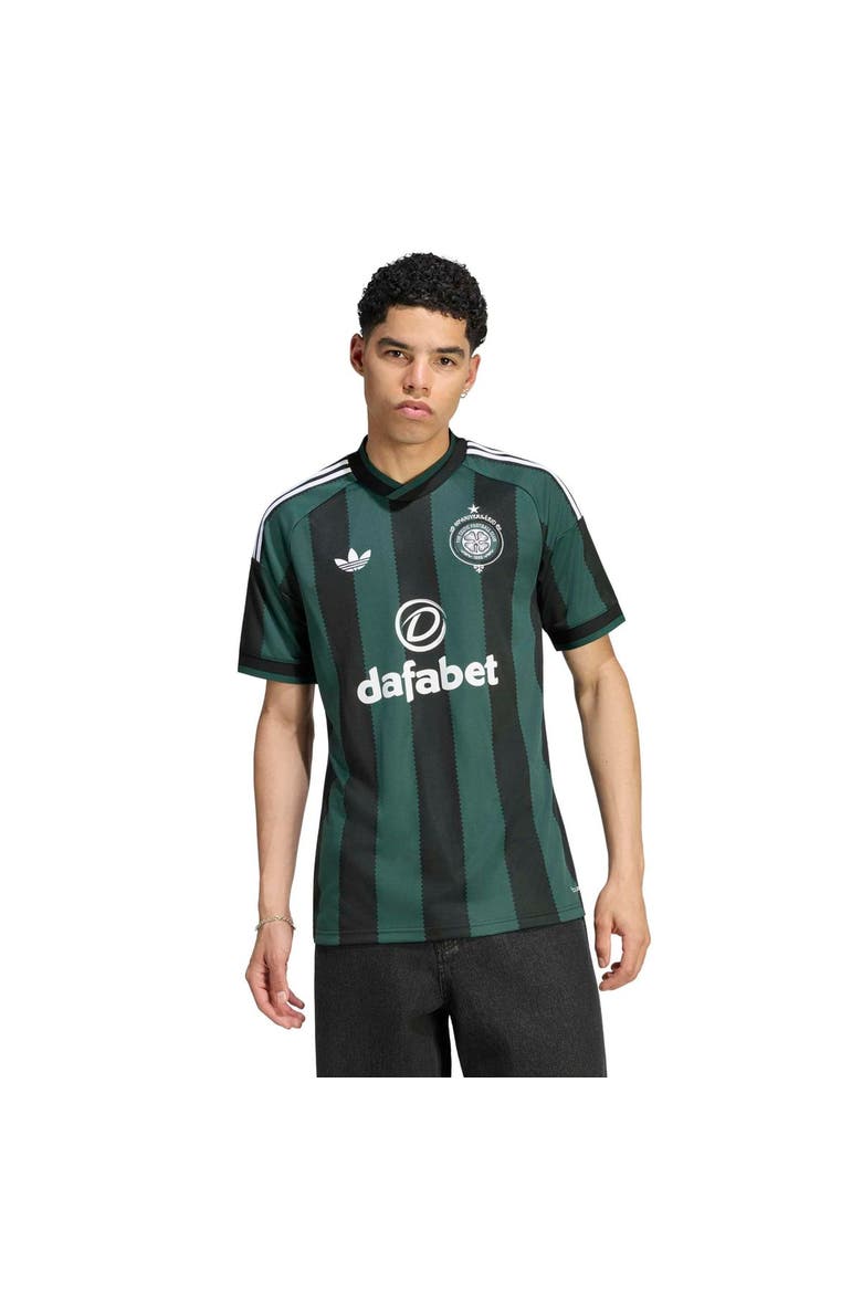 Men's adidas  Black/Green Celtic 2026/27 Away Replica Jersey, Main, color, Black