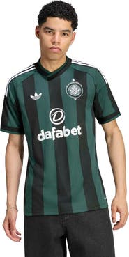 adidas Men's adidas Black/Green Celtic 2026/27 Away Replica Jersey