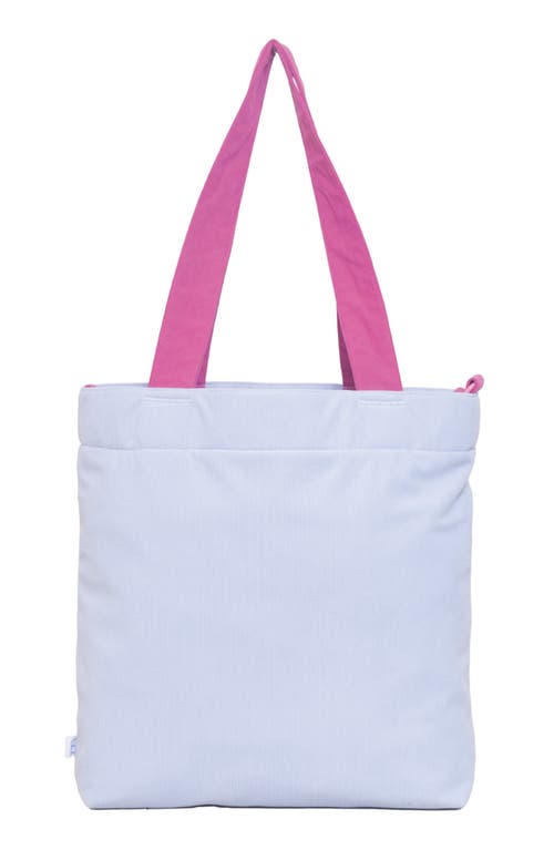 Mimish Kids' Colorblock Corduroy & Faux Shearling Tote