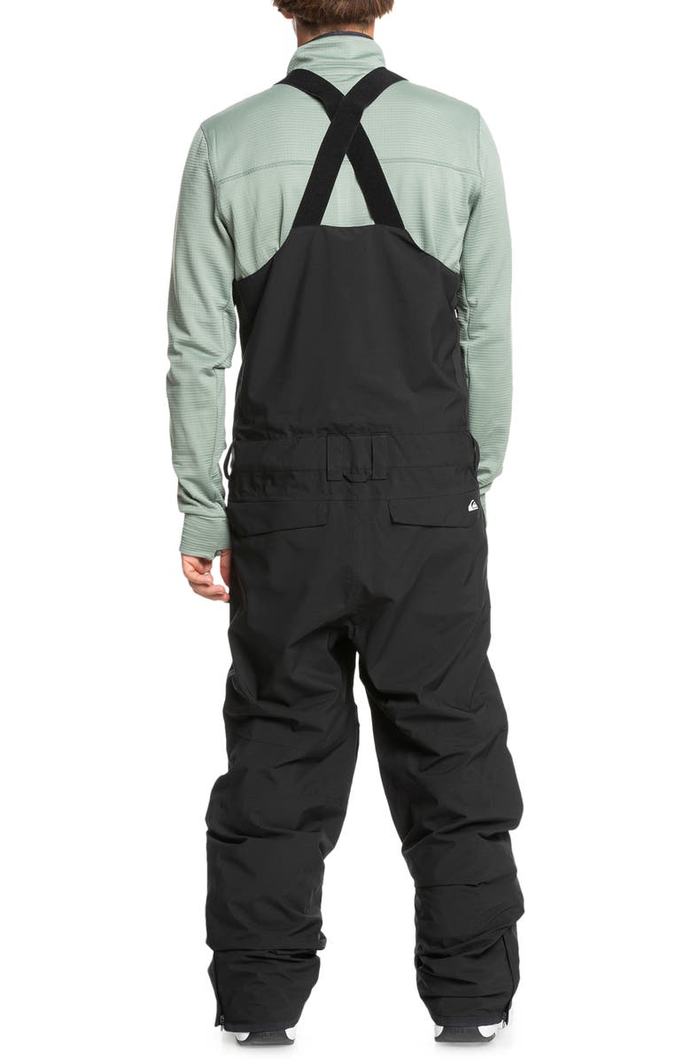 Quiksilver Utility Waterproof Snow Bibs, Alternate, color, 