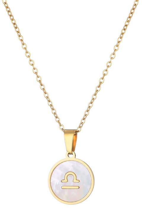 Zodiac Pendant Necklace