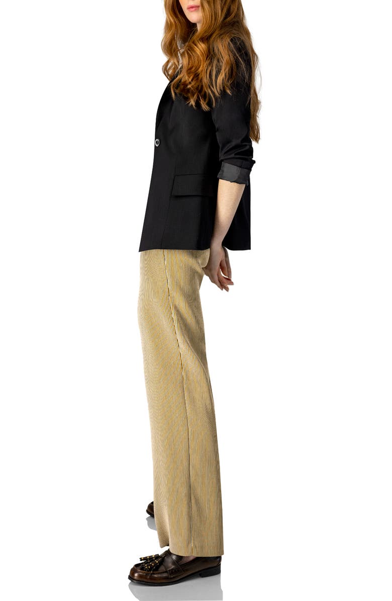 IVONNE Classic Single Button Blazer, Alternate, color, Black