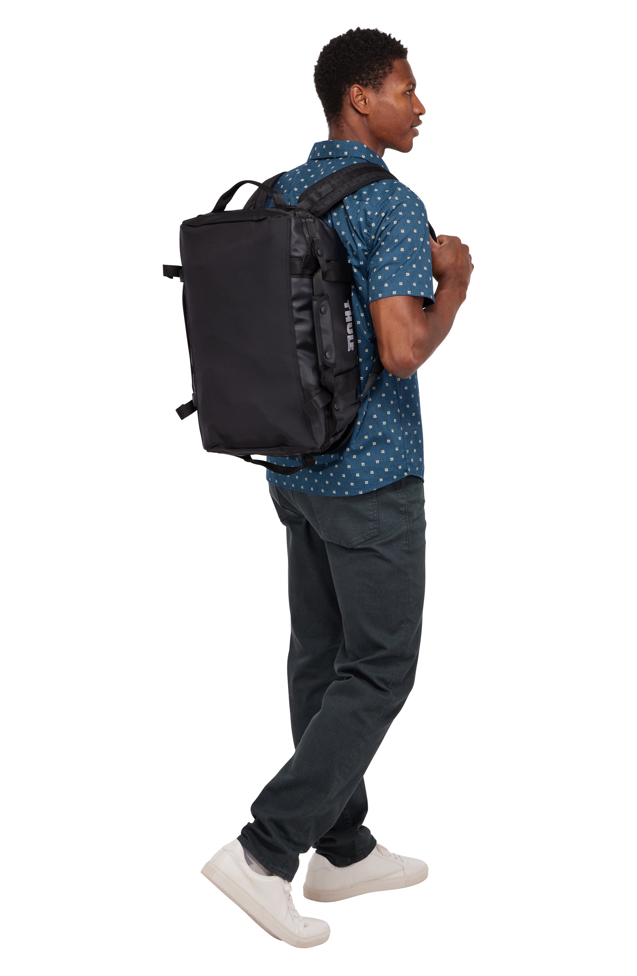 Thule Chasm 30-Liter Duffle Bag, Alternate, color, Black