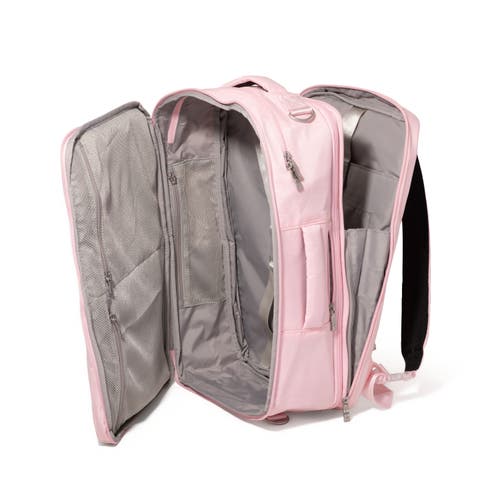 Baggallini Modern Convertible Travel Backpack In Bagg Pink
