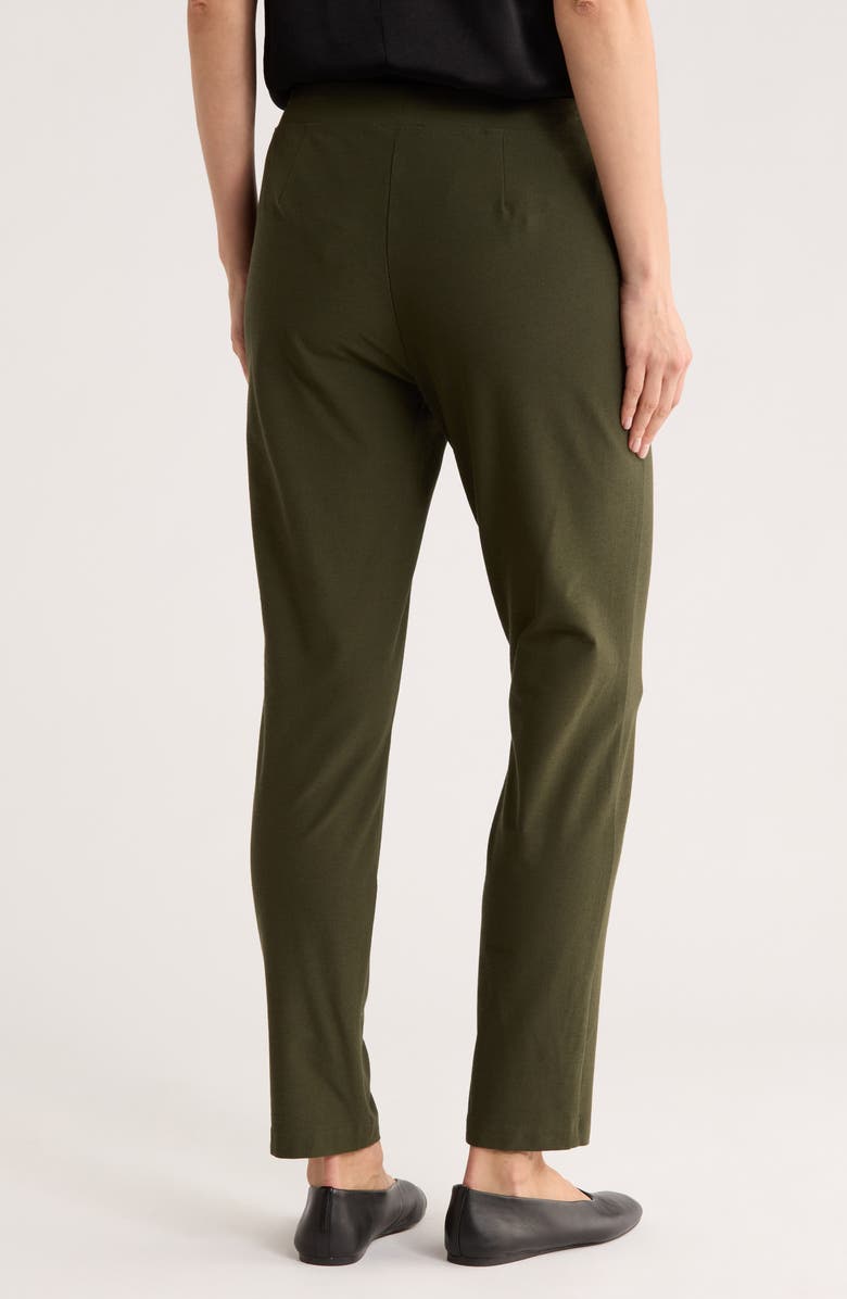 Eileen Fisher Slim Ankle Pants, Alternate, color, Seaweed