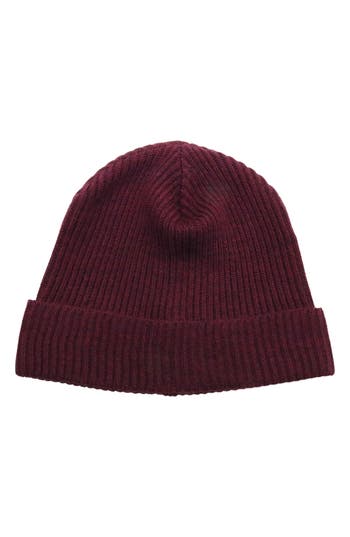 Portolano Merino Wool Rib Cuff Beanie