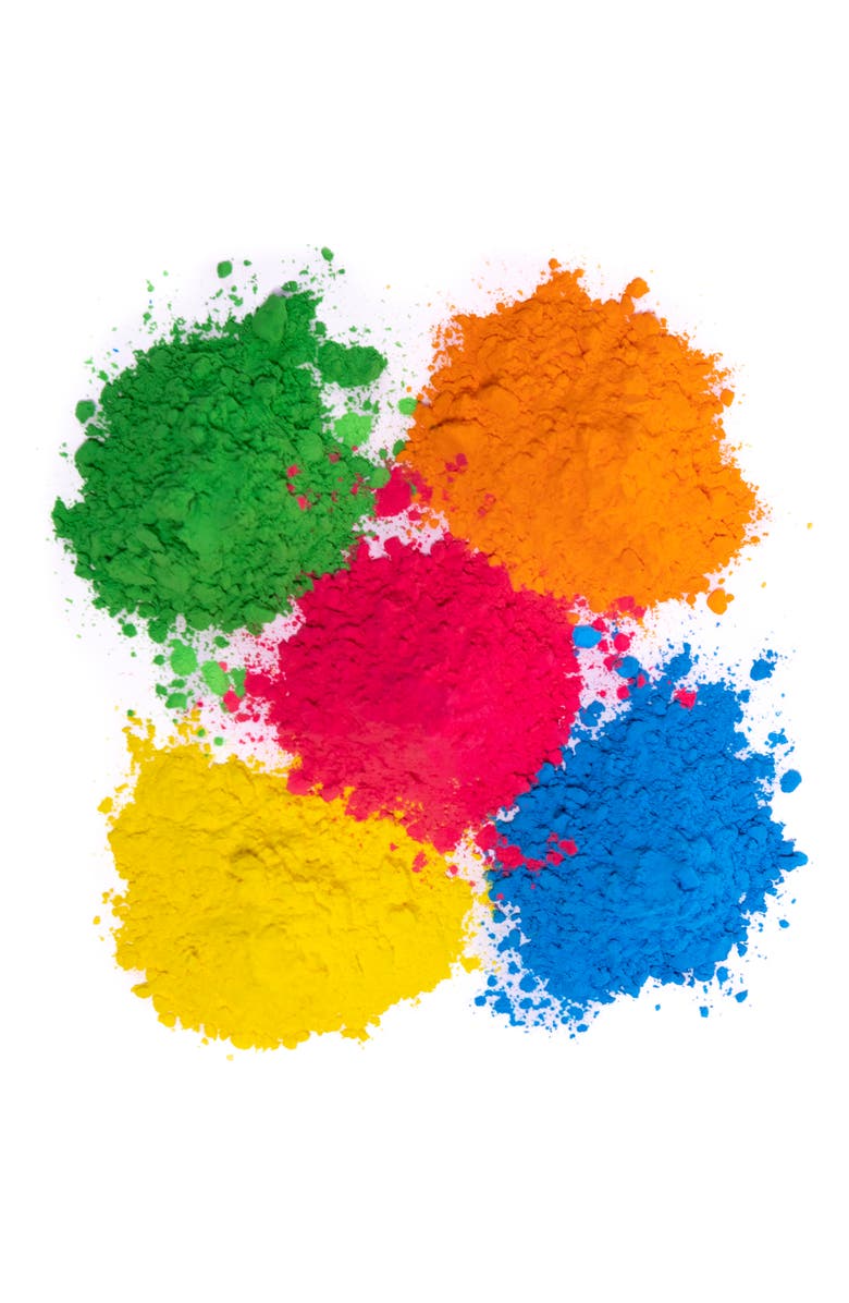 KULTURE KHAZANA 50-Pack Holi Non-Toxic Color Powder, Alternate, color, 