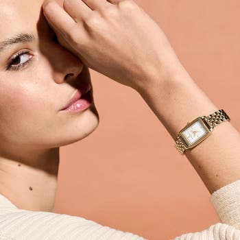 Classics Rectangular Bracelet Watch, 20mm