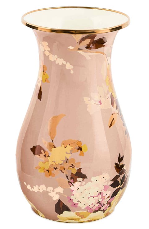 Wild Rose Mauve Tall Vase