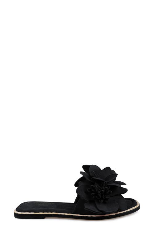 Zigi Artisan Aurra Slide Sandal In Black