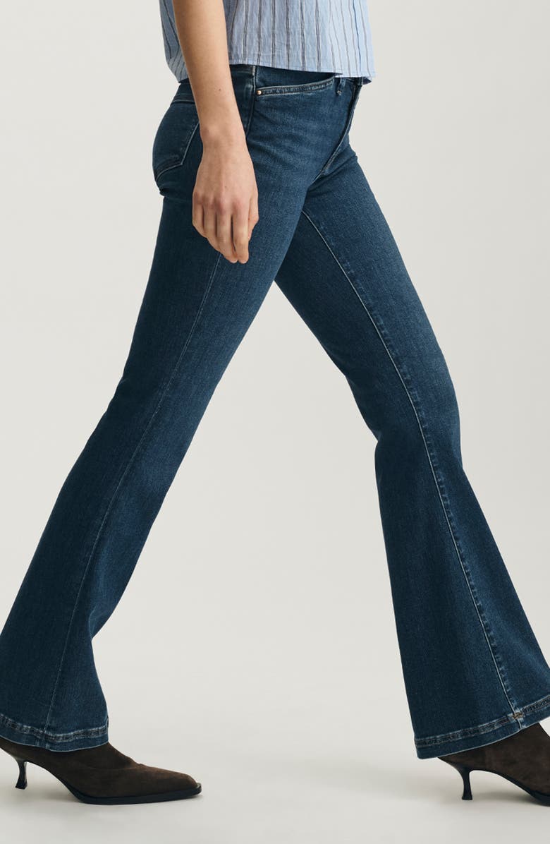 Mavi Jeans Sydney Mid Rise Flare Jeans, Alternate, color, 