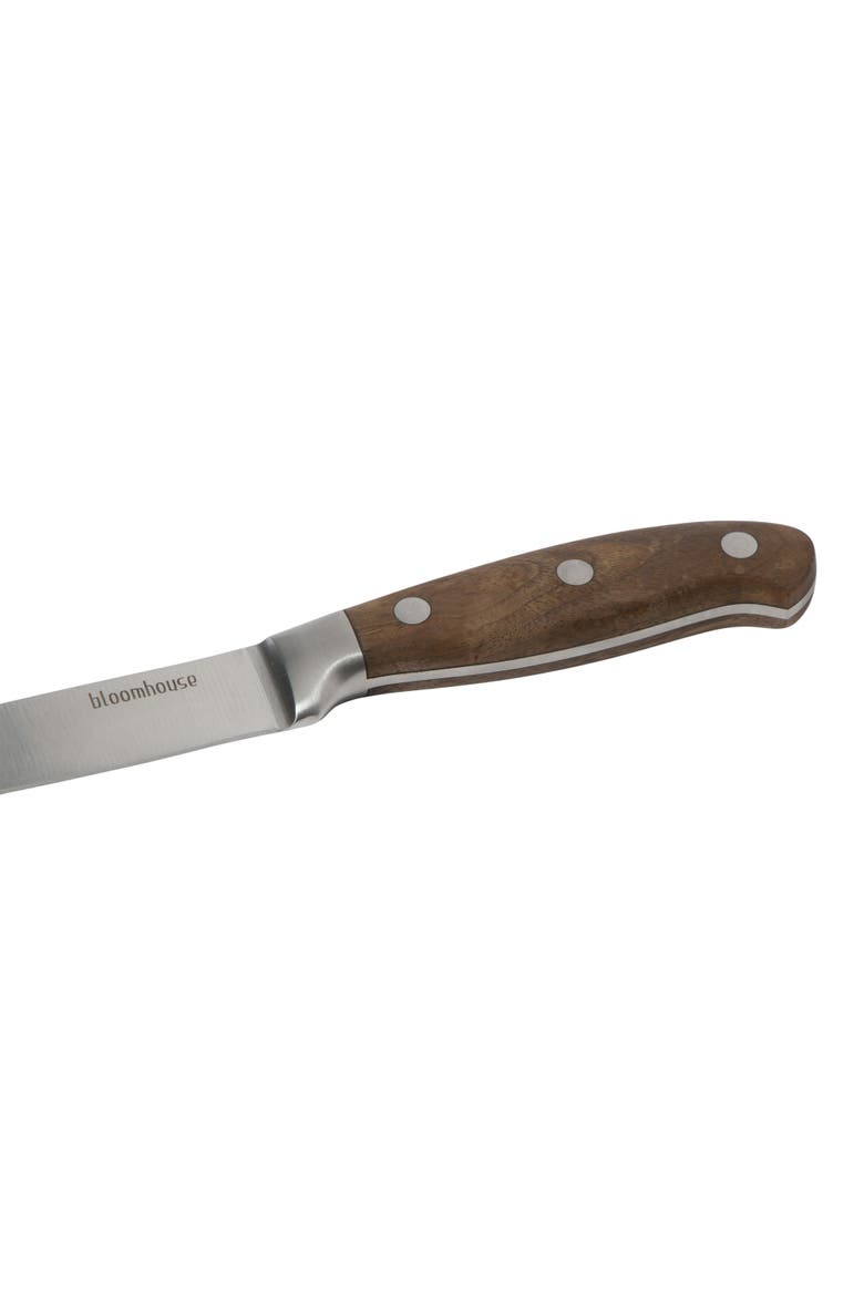 German Steel Utility/Boning Knife, Alternate, color, Natural Wood