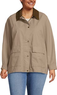 Lands' End Waxed Barn Jacket