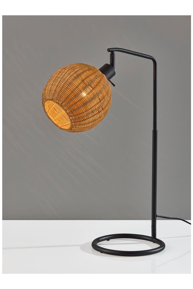 Maeve Table Lamp, Alternate, color, BLACK