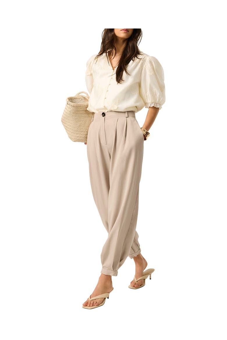 Butterfly Detail Blouse, Alternate, color, White