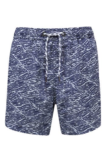 Snapper Rock Little Boy's & Boy's High Tide Board Shorts In Navy