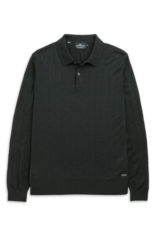 Rodd & Gunn Murdoch Merino Wool Polo In Green