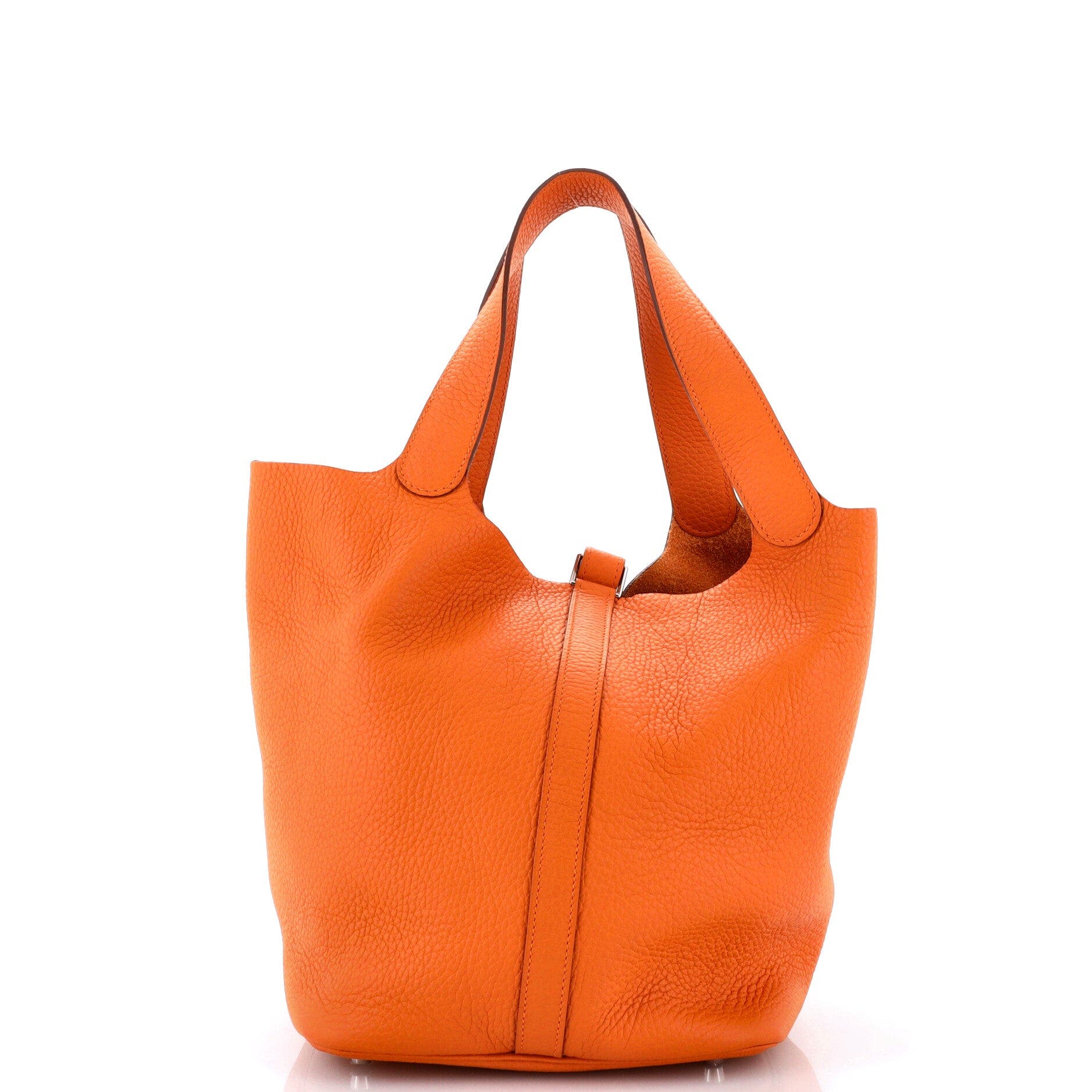Picotin Lock Bag Clemence GM, Alternate, color, Orange