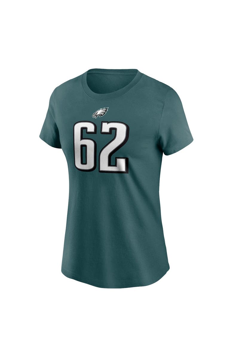 Nike Women's Nike Jason Kelce Midnight Green Philadelphia Eagles Player Name & Number T-Shirt, Alternate, color, 