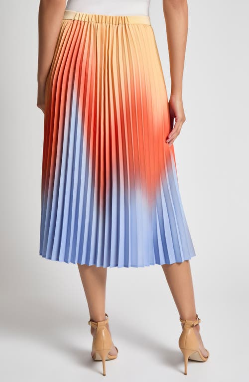 Misook Pleated Skirt In Arctic