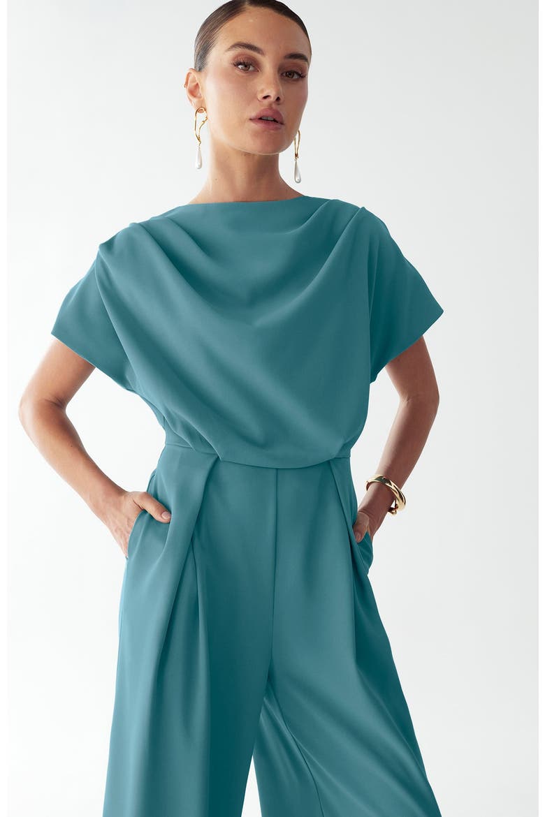 Tina Jumpsuit, Alternate, color, MARINE BLUE